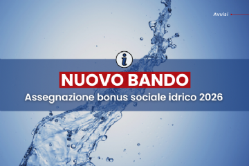 Bonus Sociale Idrico Integrativo – Anno 2026
