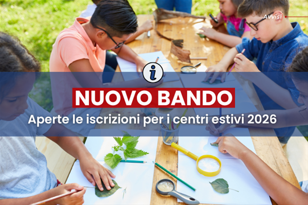 Centri estivi 2026 
